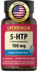 5-HTP 100 mg, nálada a spánek, 60 kapslí s rychlým uvolňováním