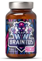 OstroVit - Braintus Focus, 90 kapslí, SOUSTŘEDĚNÍ, ADAPTOGENY