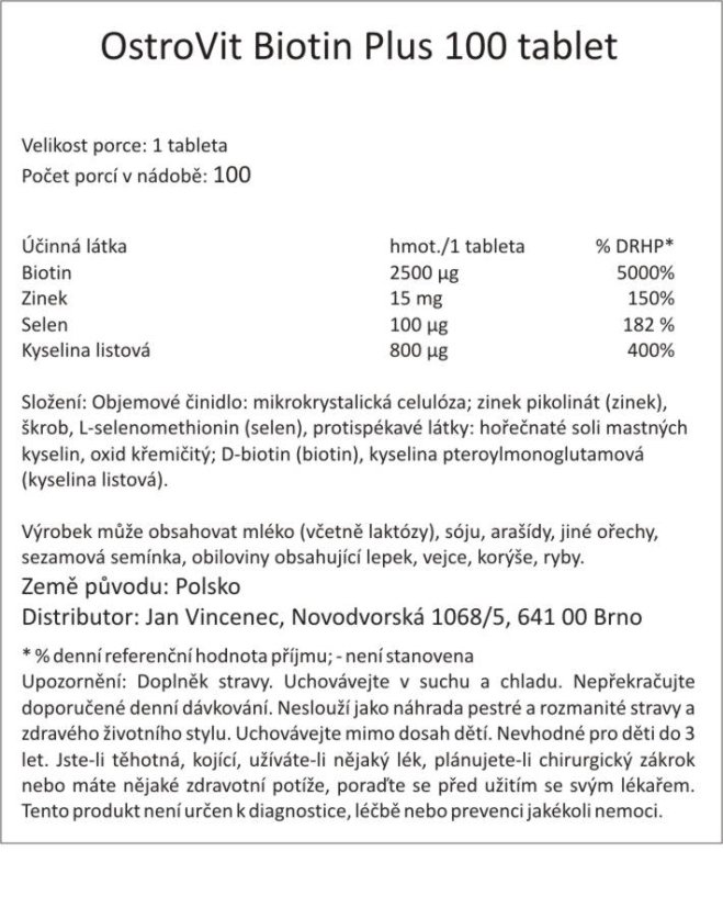 ostrovit biotin