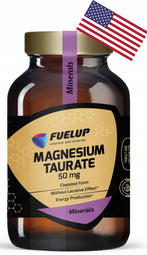 Magnesium taurát chelát, 120 tablet, taurát hořečnatý