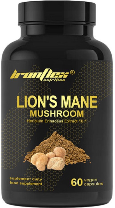 LION'S MANE, silný extrakt 10:1, Korálovec ježatý, 60 kapslí