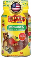 Imunita pro děti, gumový vitamin C & D & Zinek, 60 gumáků
