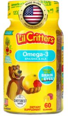Omega-3 pro děti gumové, 60 gumáků