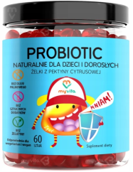 Gumová probiotika pro děti i dospělé, 60 gumáků