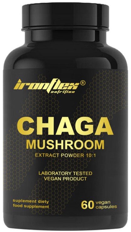 CHAGA silný extrakt 10:1, 60 kapslí, 600mg