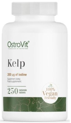Ostrovit Kelp 250 tablet, přírodní jód