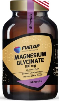 Magnesium glycinát chelát, 120 kapslí, glycinát hořečnatý